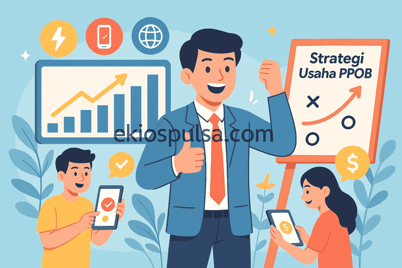 Strategi Jitu Kembangkan Usaha PPOB agar Omset Melonjak