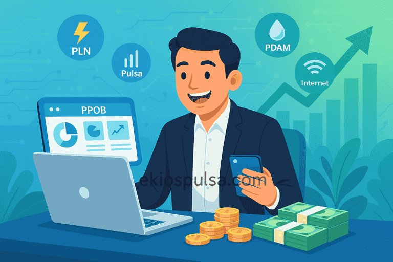 Rahasia Sukses Menghasilkan Uang Banyak dengan PPOB!