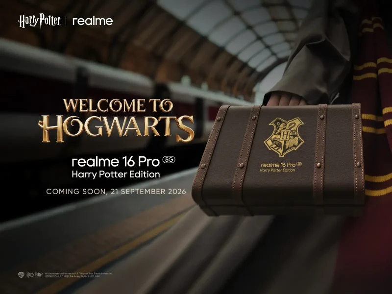 Fans Harry Potter, Siap-Siap! realme 16 Pro Edisi Sihir Resmi Meluncur di Indonesia 21 September