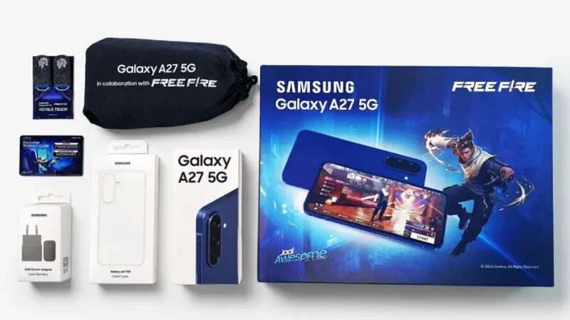 Paket Gaming Galaxy A27 5G Resmi Meluncur, Sultan Free Fire Wajib Merapat!