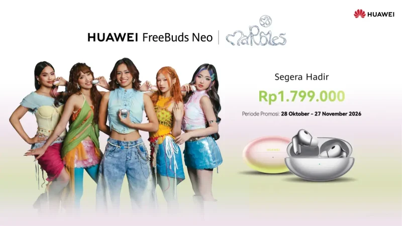FreeBuds Neo: ANC Cerdas Berbasis AI dengan Audio Hi-Res yang Bikin Telinga Makin Dimanjakan!