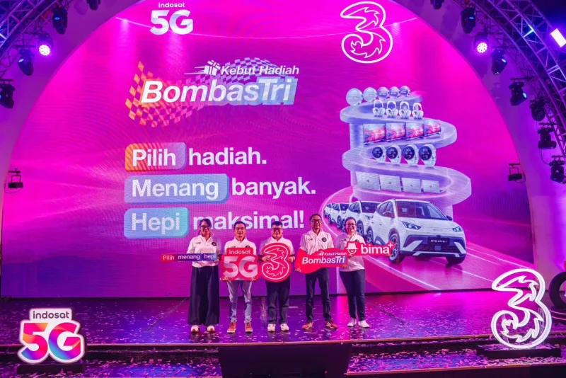 Buruan! BombasTri Hadir Lagi, Kini Bawa Hadiah Mobil BYD Mewah!