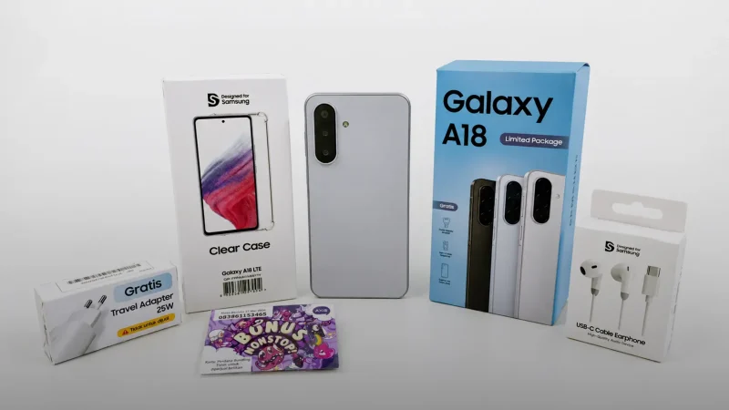 Intip Spesifikasi Samsung Galaxy A18, HP Kelas Menengah Andalan dengan Harga Mulai 4 Jutaan!