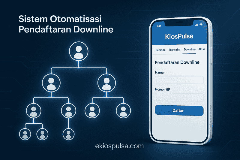 Autoreg Downline Otomatis KiosPulsa