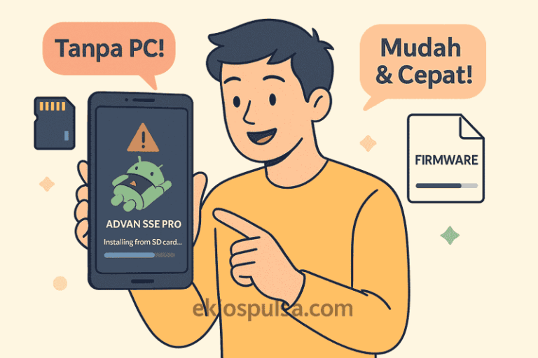 Tutorial Lengkap: Cara Flash Advan S5E Pro Tanpa PC