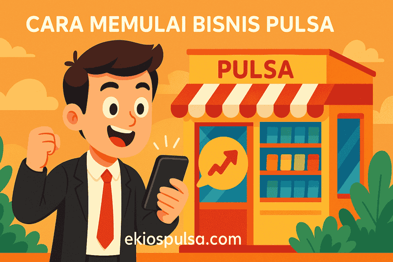 cara memulai bisnis pulsa