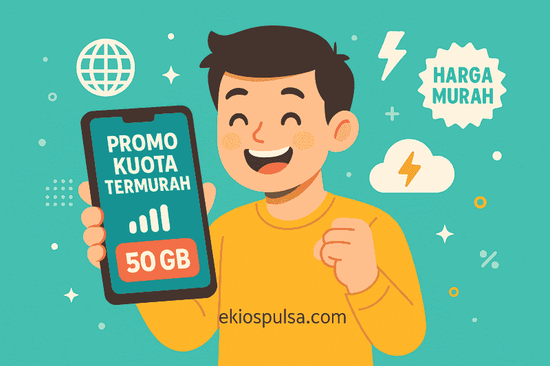 Harga Pulsa Paket Kuota Internet Data Termurah