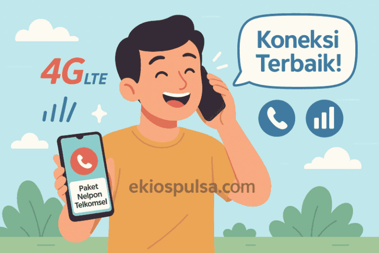 Nikmati Koneksi Terbaik dengan Paket Nelpon Telkomsel 4G LTE