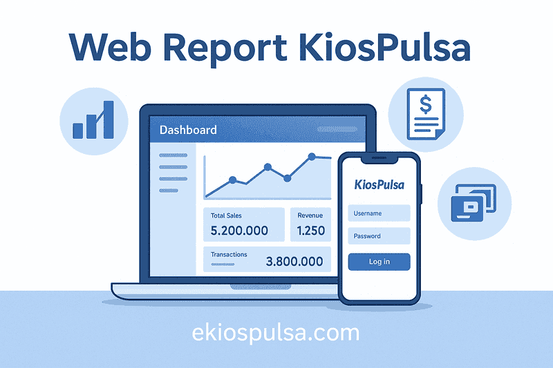 Web Report Kios Pulsa